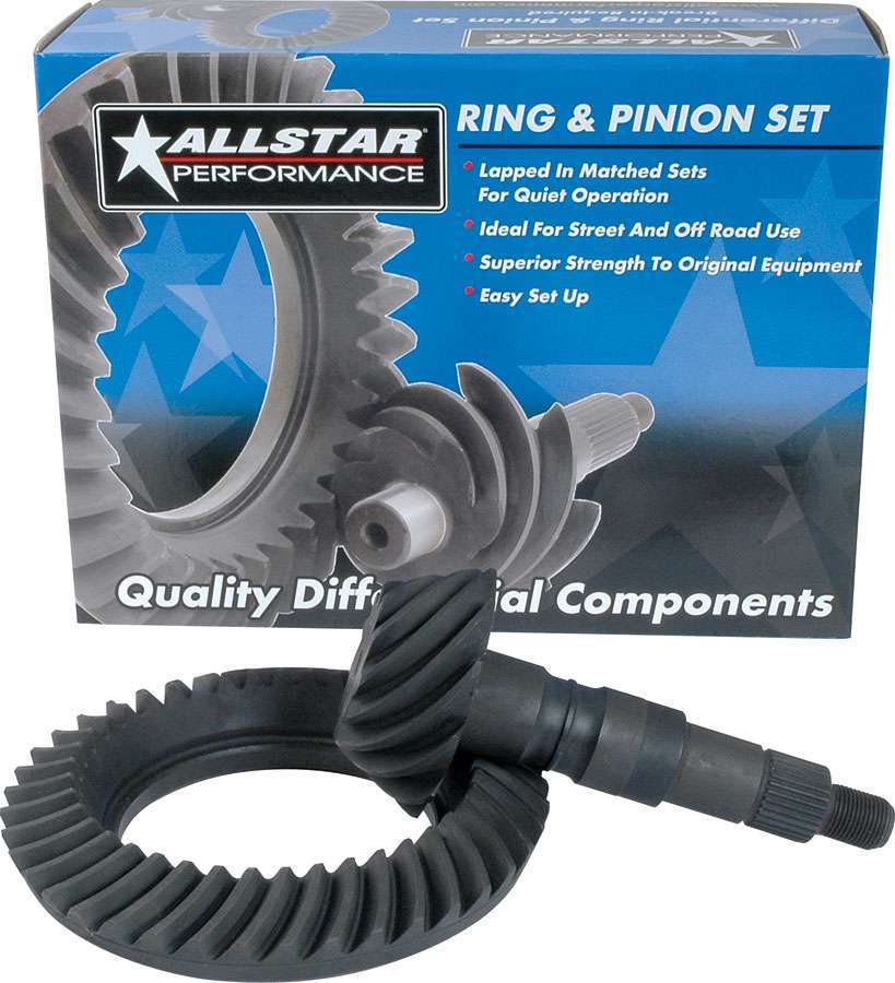 Allstar Performance 70014 Ring and Pinion, 3.89 Ratio, 28 Spline Pinion, Ford 9 in, Kit