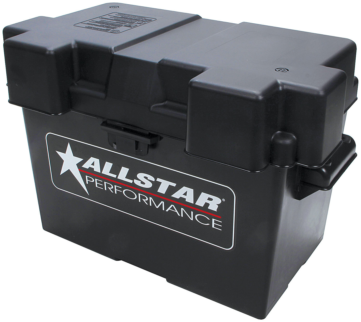 Allstar Performance 76099 Battery Box, 16-1/8 x 9-5/8 x 10-7/8 in, Hardware Included, Plastic, Black, Each