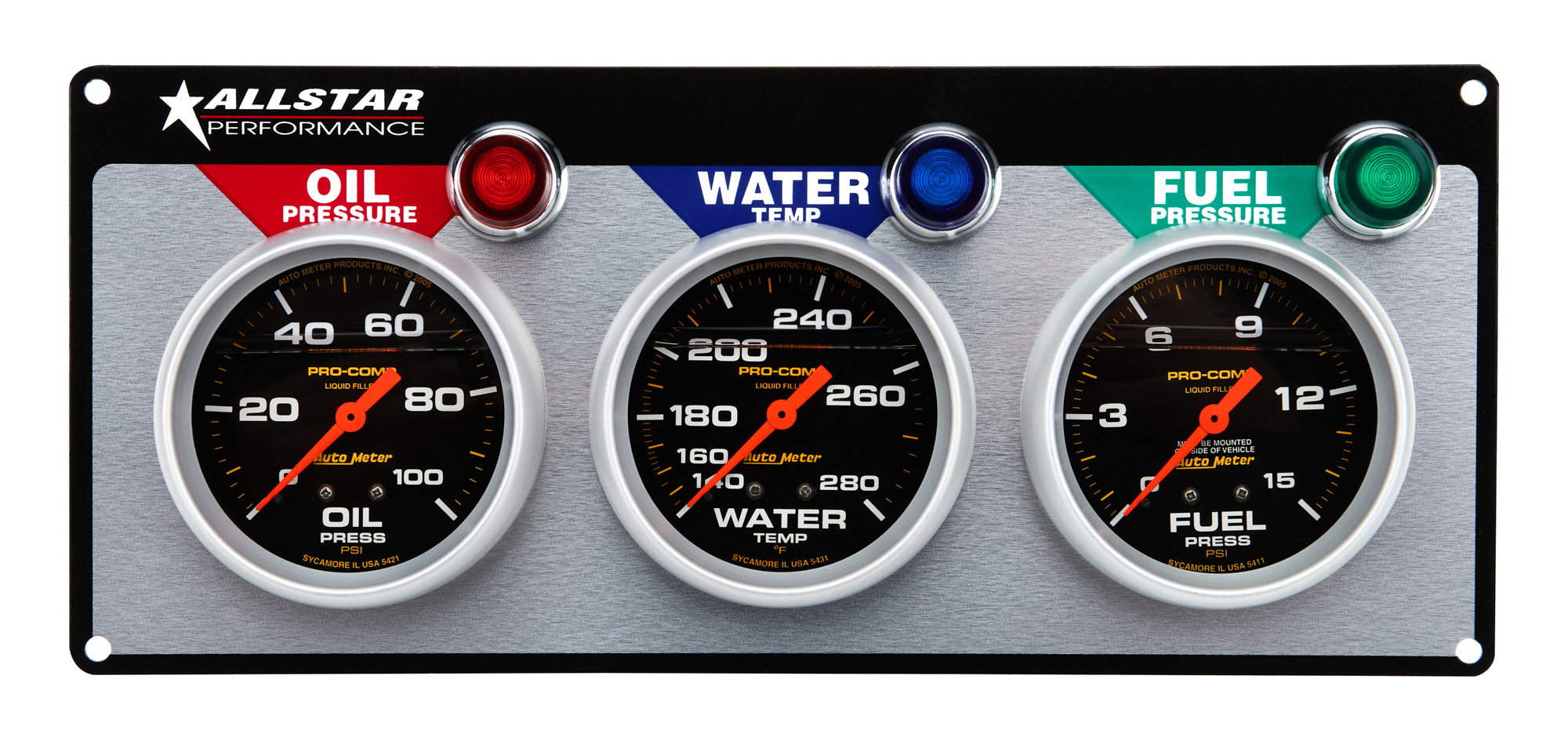 Allstar Performance Gauge Panels
