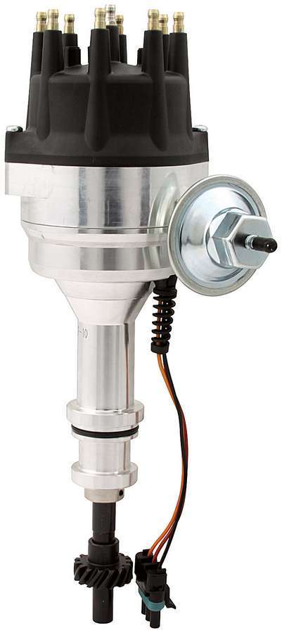 Allstar Performance Ready-to-Run Distributors ALL81244 Distributor, Male HEI, Magnetic Pickup, Mechanical Advance, Vacuum Advance, Black Cap, Ford, Each thumbnail 2