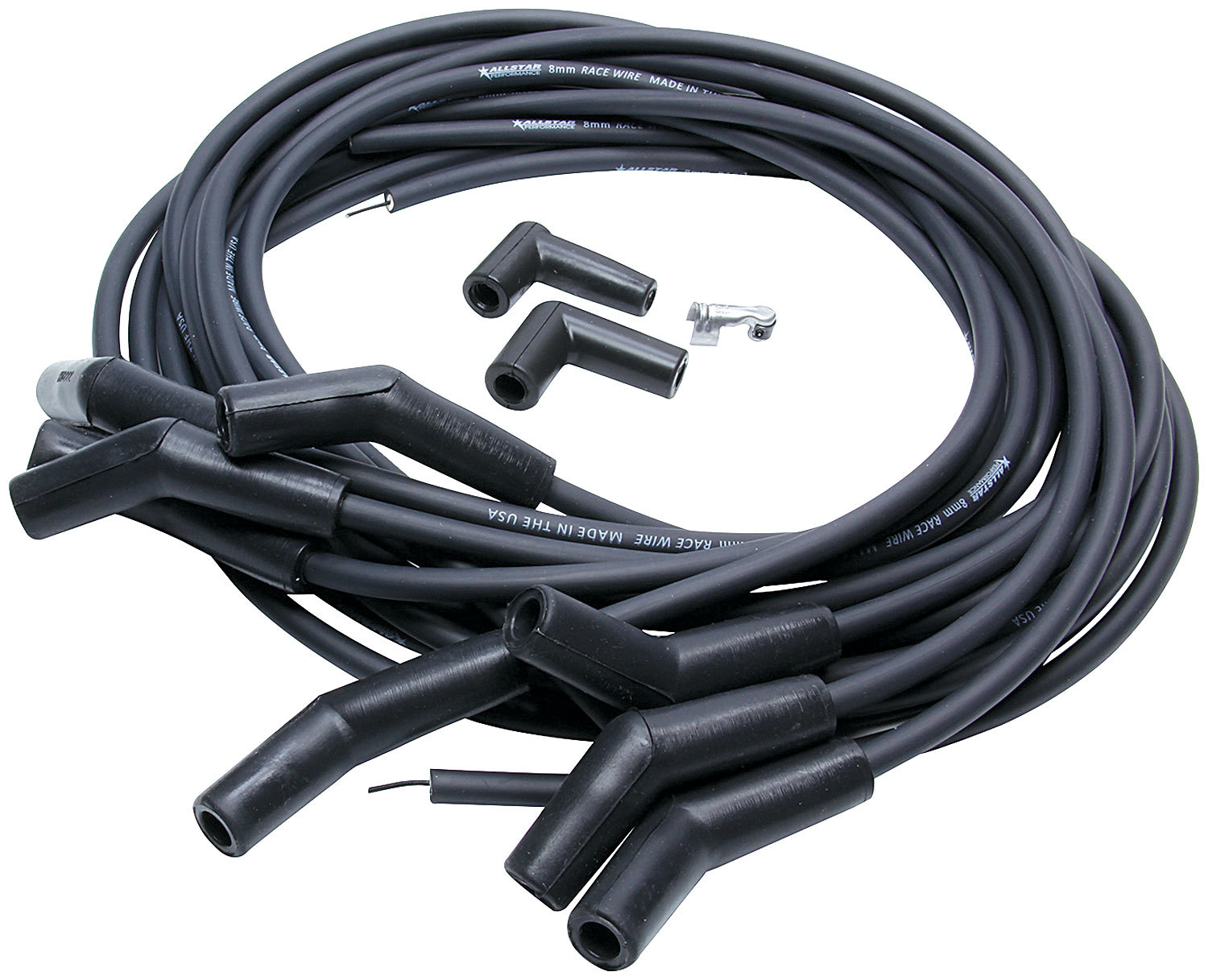 Universal Spark Plug Wire Set 8mm 135 Deg HEI