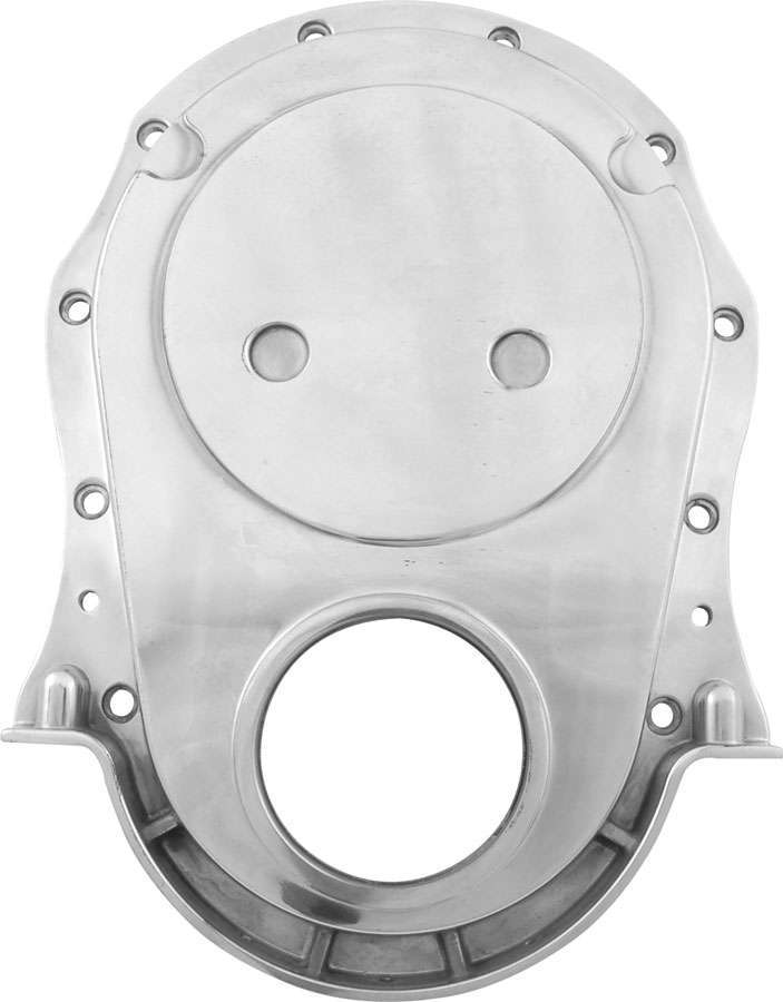 Allstar Performance 90009 Timing Cover, 1-Piece, Aluminum, Polished, Big Block Chevy, Each