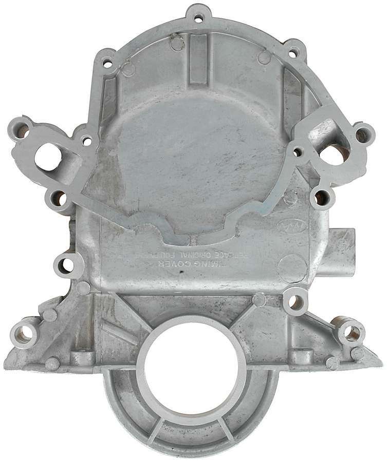 Allstar Performance 90017 Timing Cover, 1-Piece, Aluminum, Natural, Small Block Ford, Each