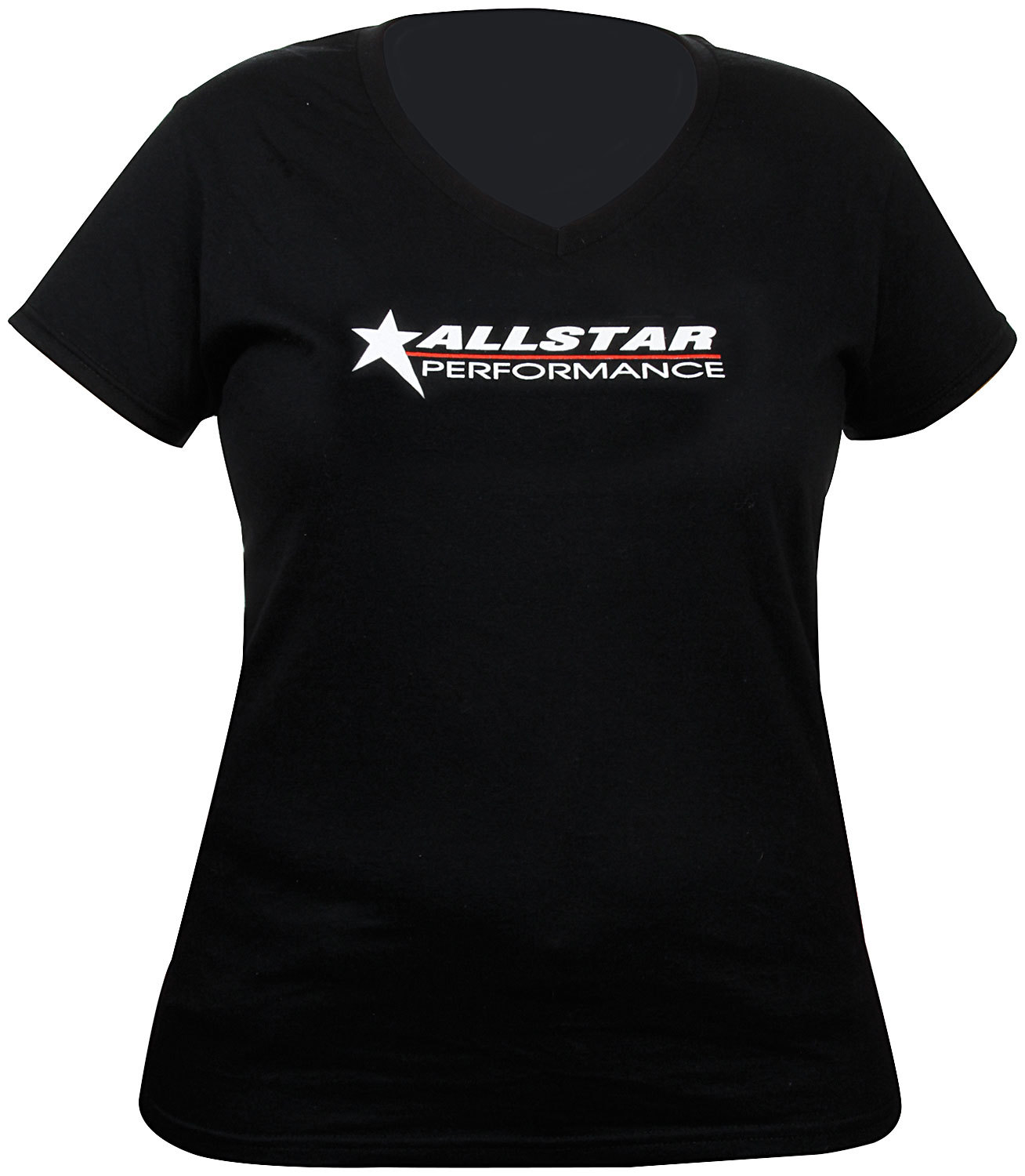 Allstar Performance  T-Shirt Ladies Black V-Neck Large