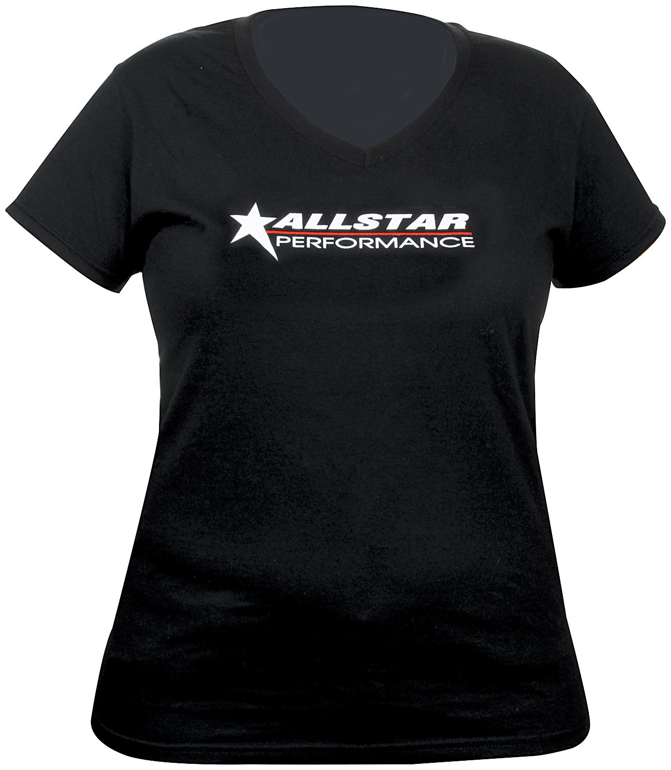 Allstar Performance  T-Shirt Ladies Black V-Neck Medium