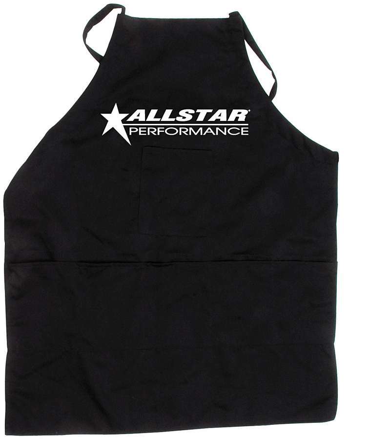 Allstar Performance 99962 Apron, Allstar Logo, Cloth, Black, Each