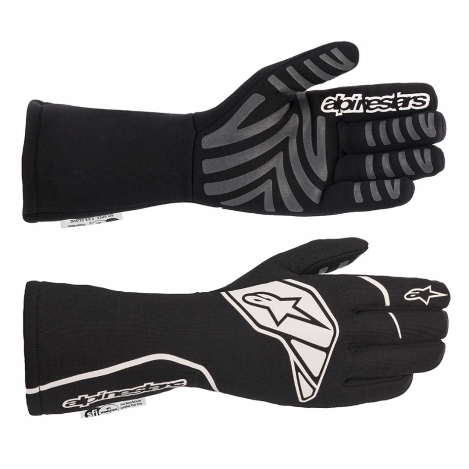 Alpinestars 3551620-12B-M - Gloves Tech-1 Start v2 Black/White Medium