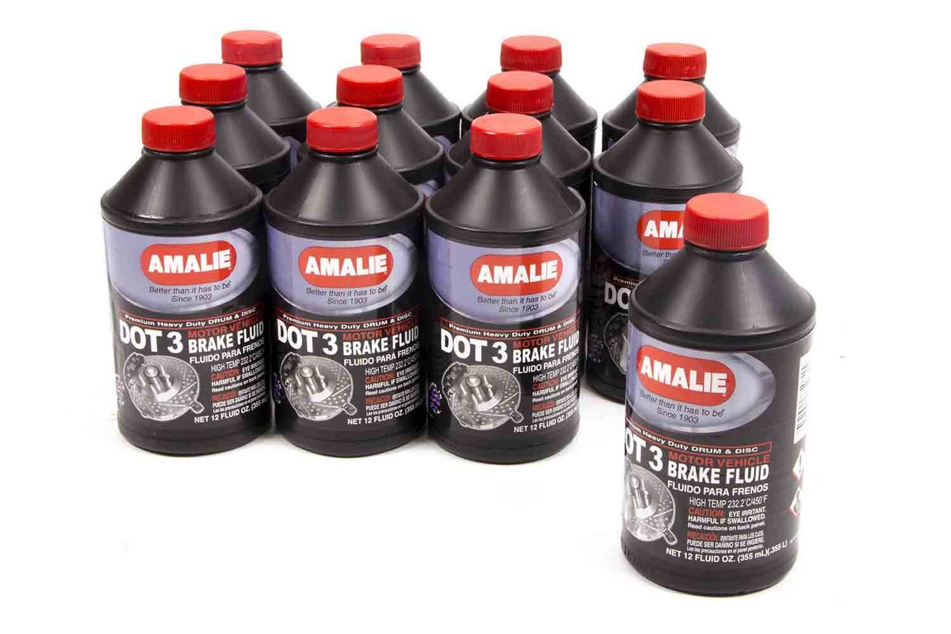 Dot 3 Brake Fluid 12 Oz