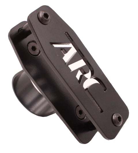 Roll Bar Mount - V-Net Module - Clamp-On - 1-5/8 in OD Tube - Aluminum - Black Powder Coat - Each