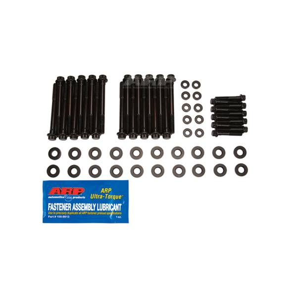 ARP 134-3710 Cylinder Head Bolt Kit, 12 Point Head, Chromoly, Black Oxide, GM LS-Series, Kit