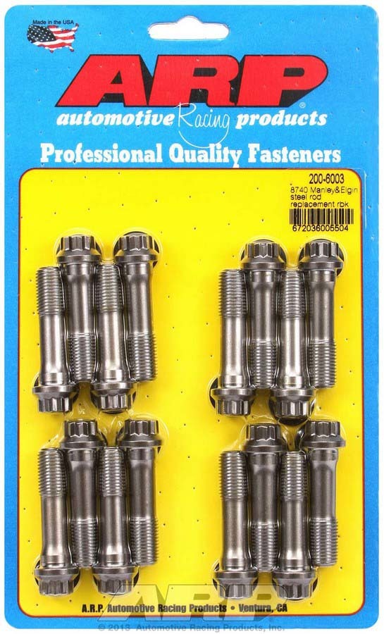 ARP 2006003 Connecting Rod Bolt Kit, Pro Series, 7/16 in Bo