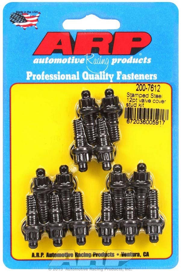 ARP 2007612 Valve Cover Fastener, Stud, 1/420 in Thread, 1
