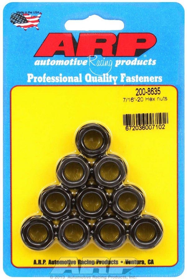 Hex Nuts - 7/16-20 (10) 