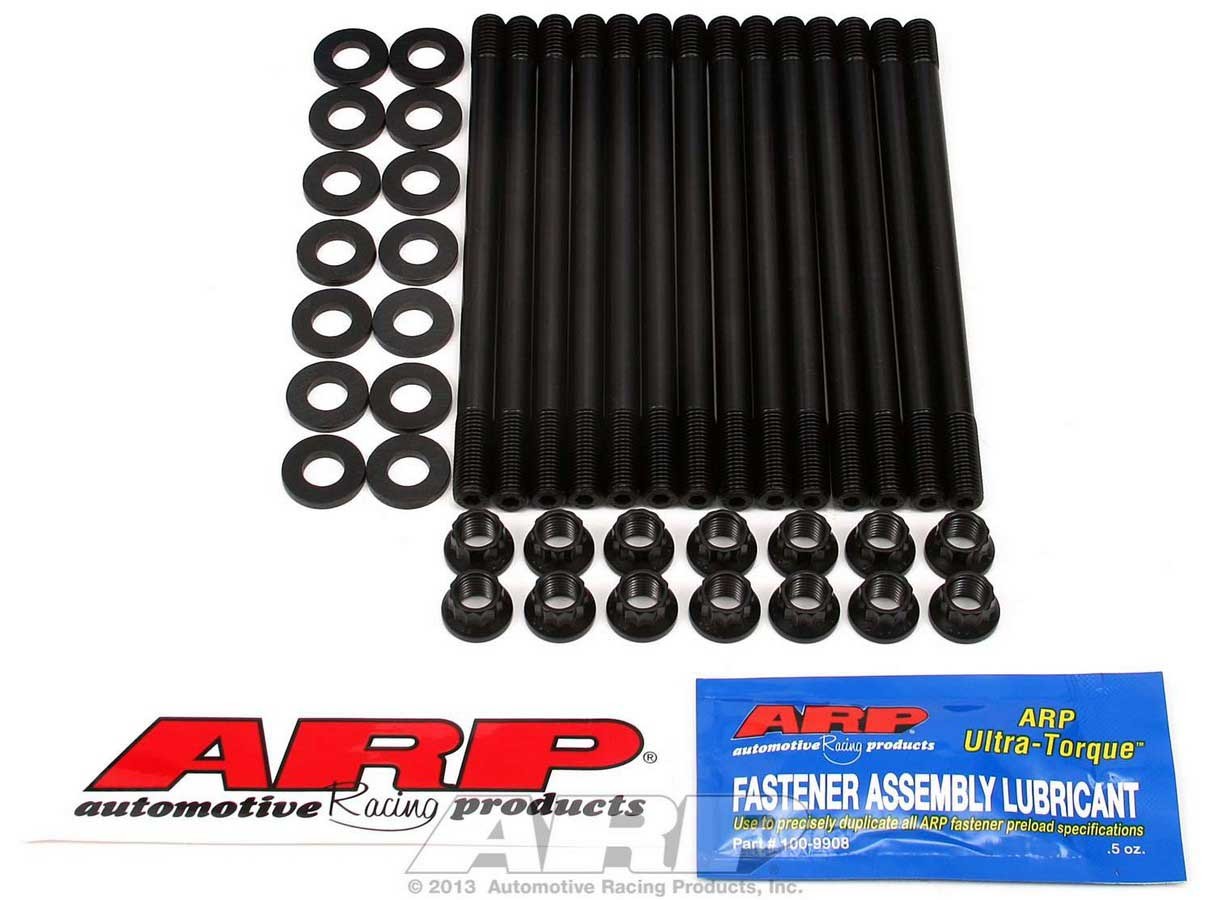 ARP 201-4305 Cylinder Head Stud Kit, 12 Point Nuts, ARP2000, Black Oxide, 2.5 L, M20, BMW Inline-6, Kit