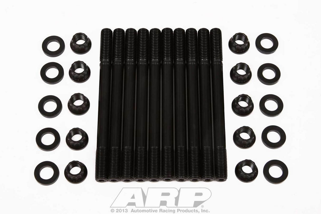 ARP 203-4304 Cylinder Head Stud, 12 Point Nuts, Chromoly, Black Oxide, Toyota 4-Cylinder, Kit