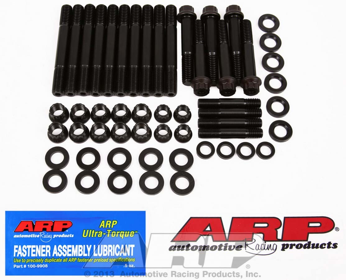 ARP 2345801 Main Stud Kit, 12 Point Nuts, 4Bolt Mains, Chr