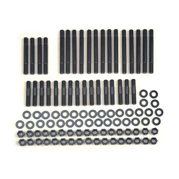 ARP 235-4202 Cylinder Head Stud Kit, 12 Point Nuts, Chromoly, Black Oxide, GM W-Series, Kit