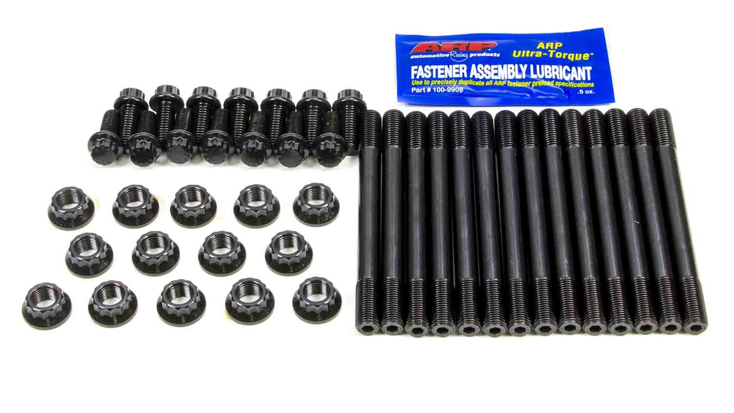 ARP 2475403 Main Stud Kit, 12 Point Nuts, 2Bolt Mains, Chr