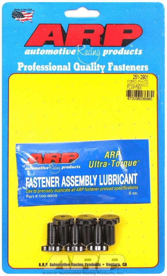 ARP 2512901 Flexplate Bolt Kit, 10 mm x 1.00 Thread, 0.800