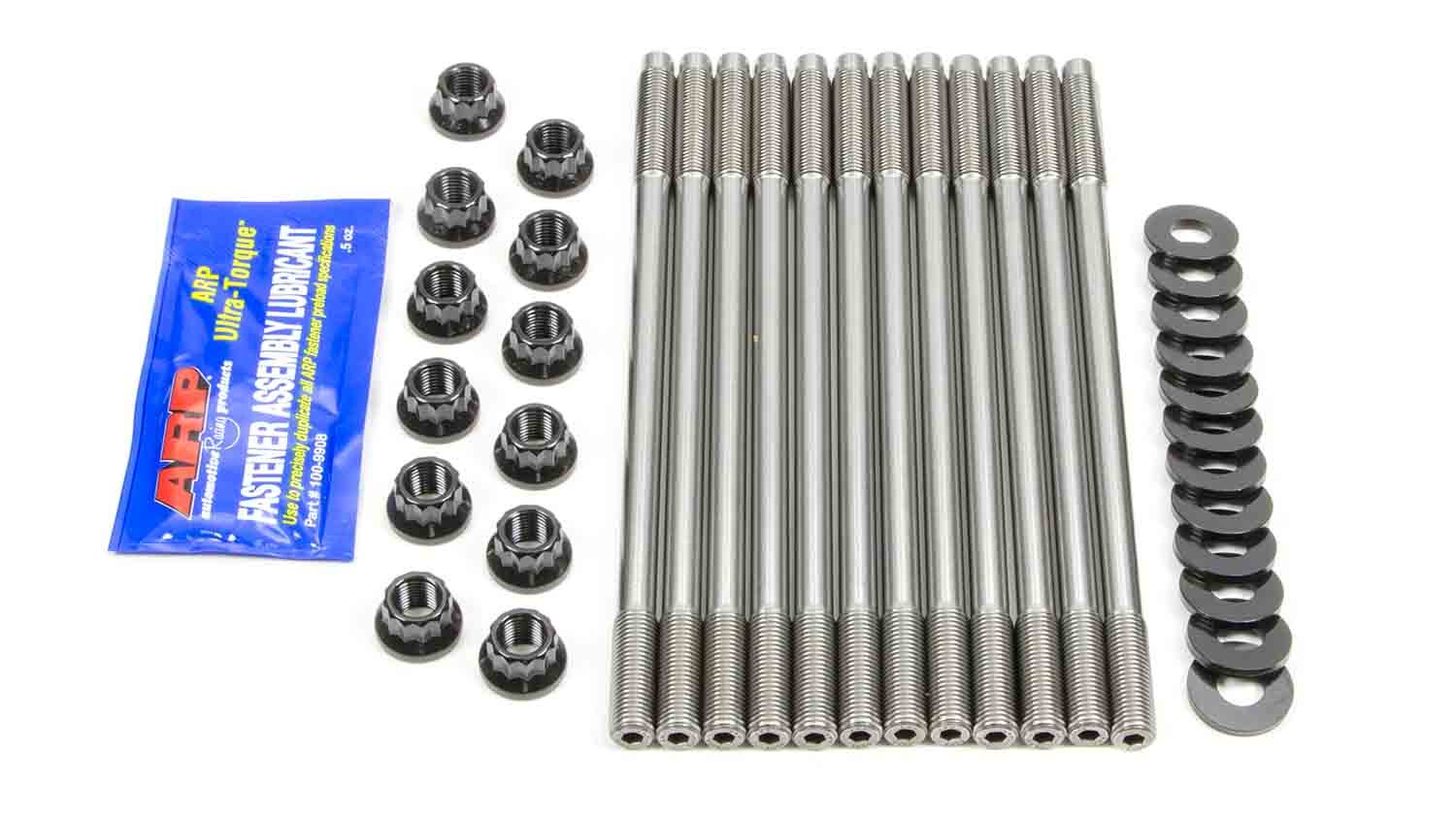 ARP 2604702 Cylinder Head Stud Kit, 12 Point Nuts, Chromoly