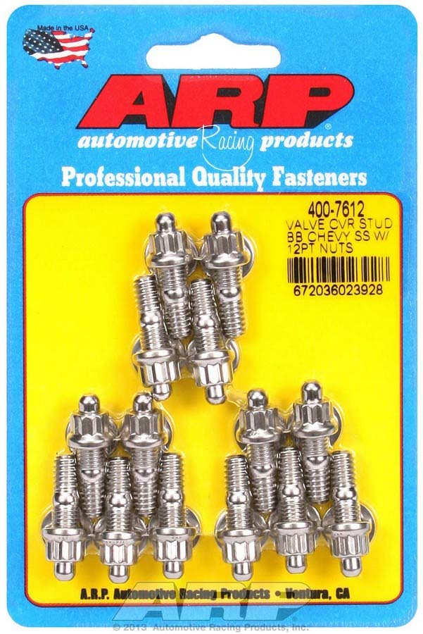 ARP 4007612 Valve Cover Fastener, Stud, 1/420 in Thread, 1