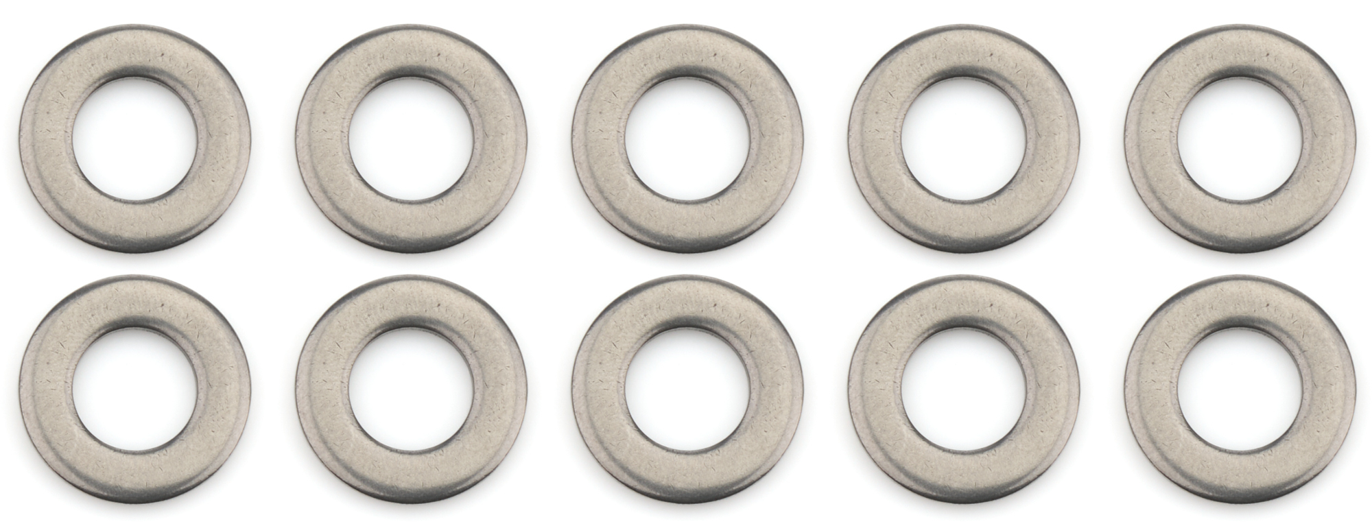 3/8 SS Flat Washers 10pk .725 OD No Chamfer