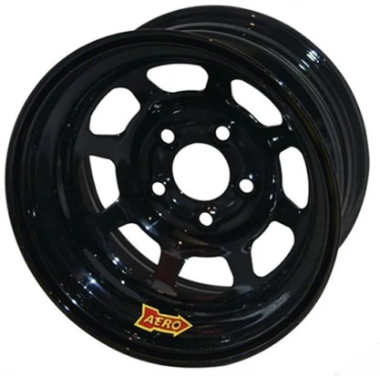 AERO RACE WHEELS — AERO RACE WHEELS 15x8 2in 5.00 Black