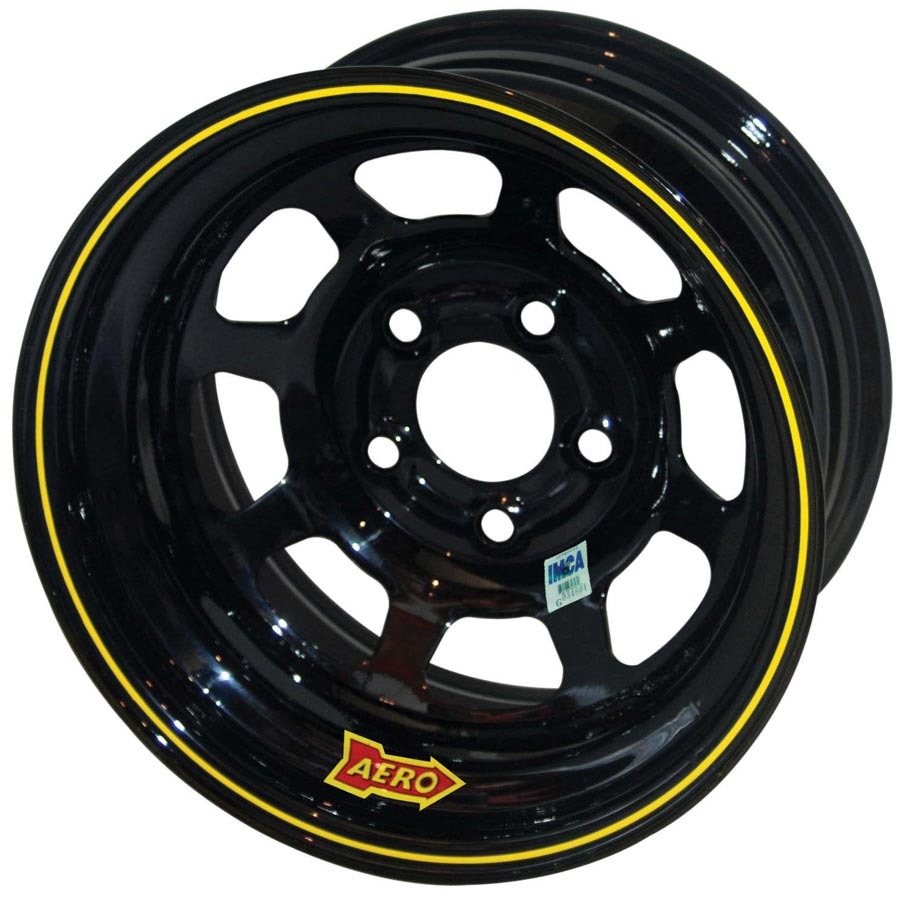 Aero Race Wheels 52-184720L Wheel, 52-Series, 15 x 8 in, 2.0