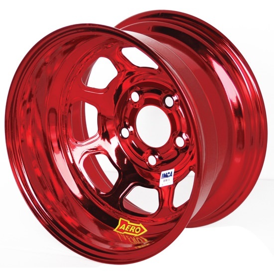 15x8 3in 4.75 Red Chrome