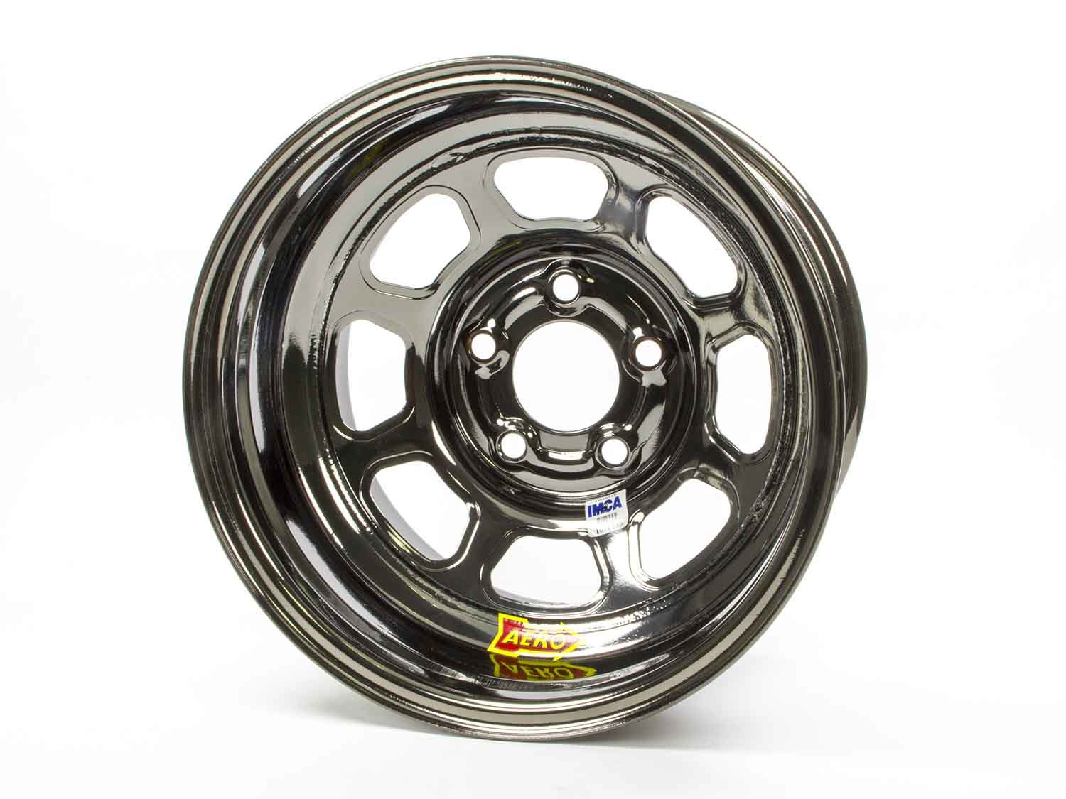 AERO RACE WHEELS — AERO RACE WHEELS 15x8 2in 5.00 Black Chrome