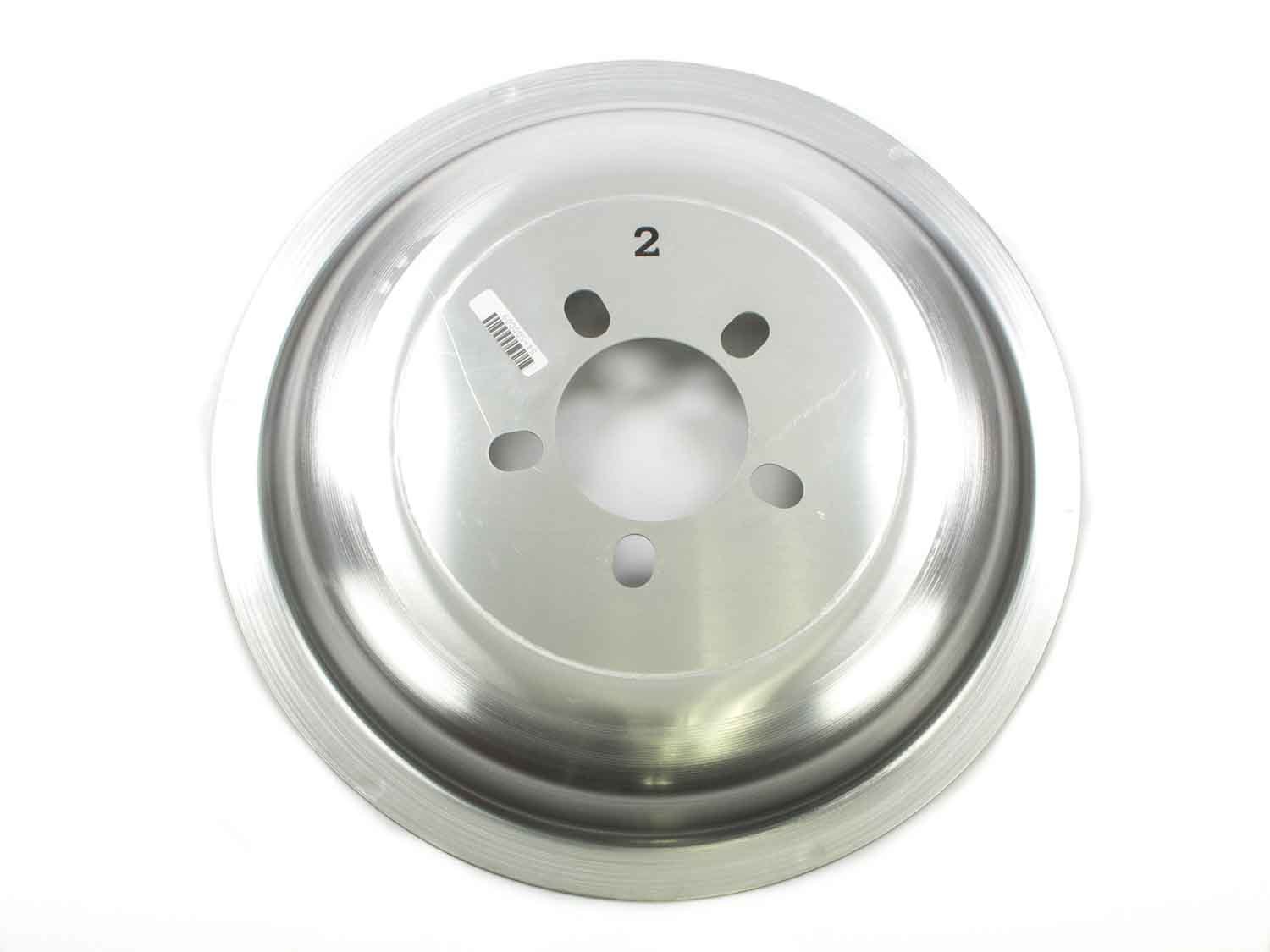 Aero Race Wheels 54-500009 Mud Cover, Rear, Driver Side, Inner, 5 Lug, 2 in Offset, Aluminum, Natural, 15 in Wheels, Each