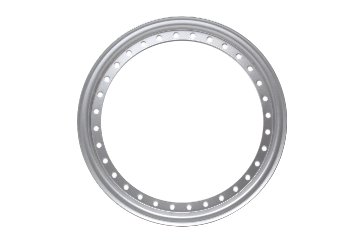 Aero Race Wheels 54-500012 Beadlock Ring, Steel, Silver Paint, 13 in Wheels, Each