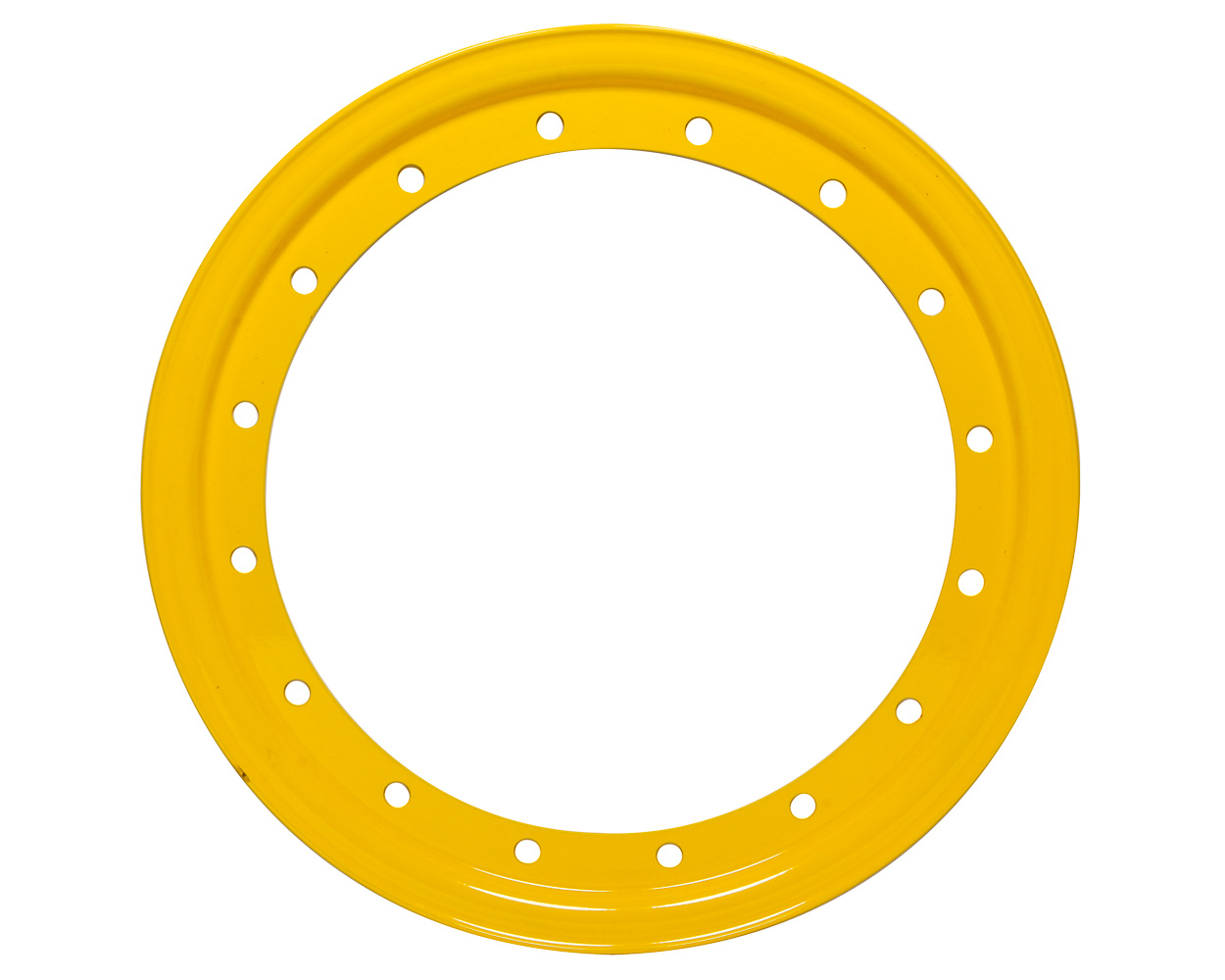 Aero Race Wheels 54-500019 Beadlock Ring, Steel, Yellow Paint, 13 in Wheels, Each
