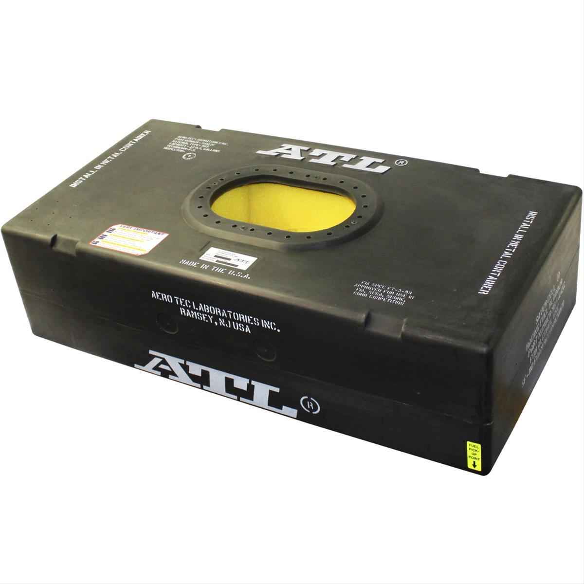 ATL Fuel Cells MB122C Fuel Cell Bladder, Sports Cell, 22 gal, 8 AN Outlet, Foam, Rubber, Kit