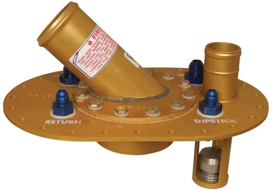 ATL FUEL CELLS — ATL FUEL CELLS 2-1/4 O.D. Fill w/ Flapp er Valve Assy. 1-1/2 Ve