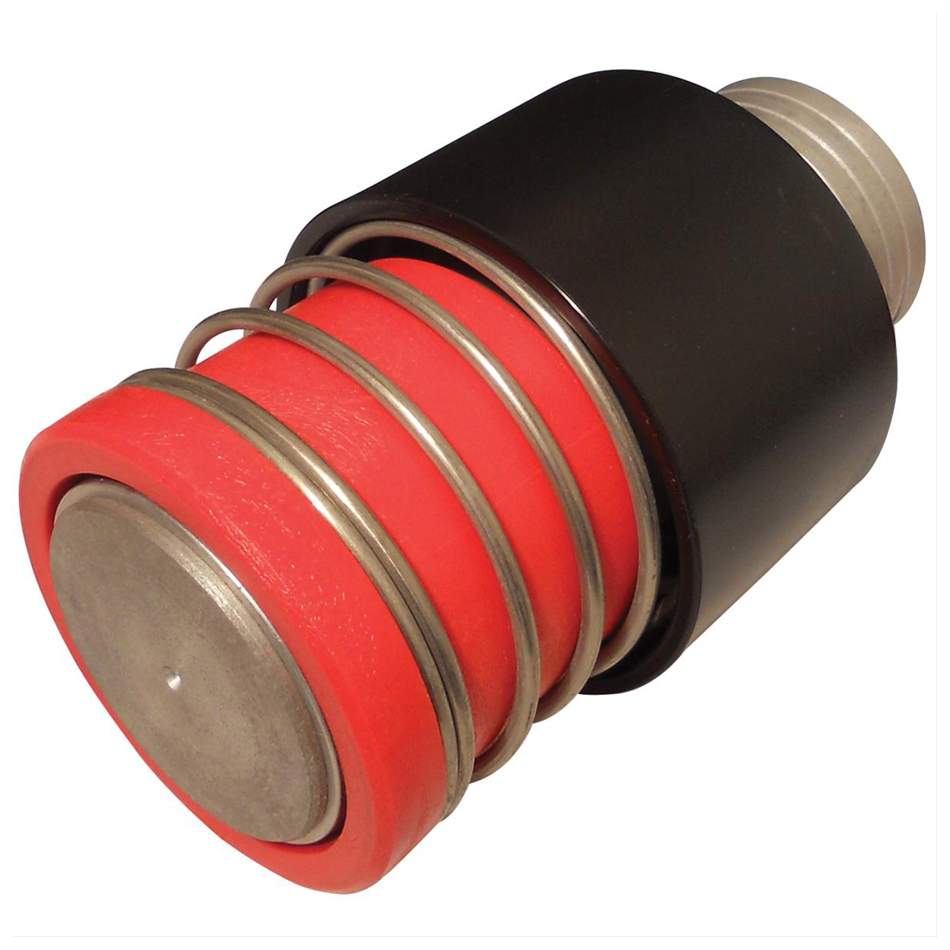 ATL Fuel Cells RE105 Dry Break Valve, Redhead, Female, Black