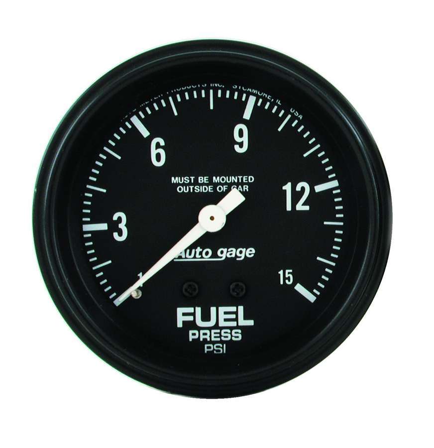 0-15 Fuel Pressure A/Gag 