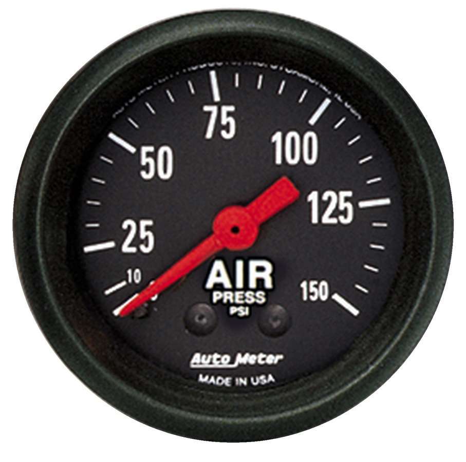 Auto Meter 2620 Air Pressure Gauge, ZSeries, 0150 psi, Mec