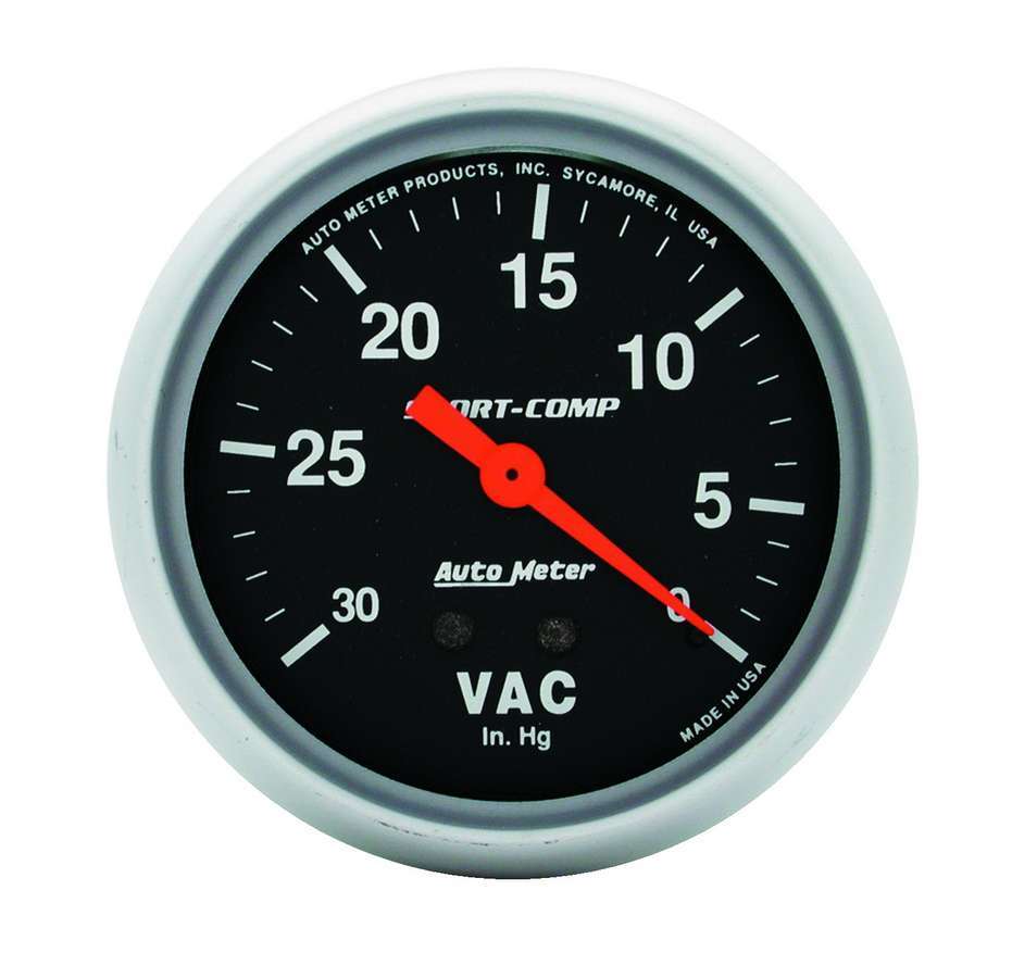 Vacuum  30 IN.Hg. 