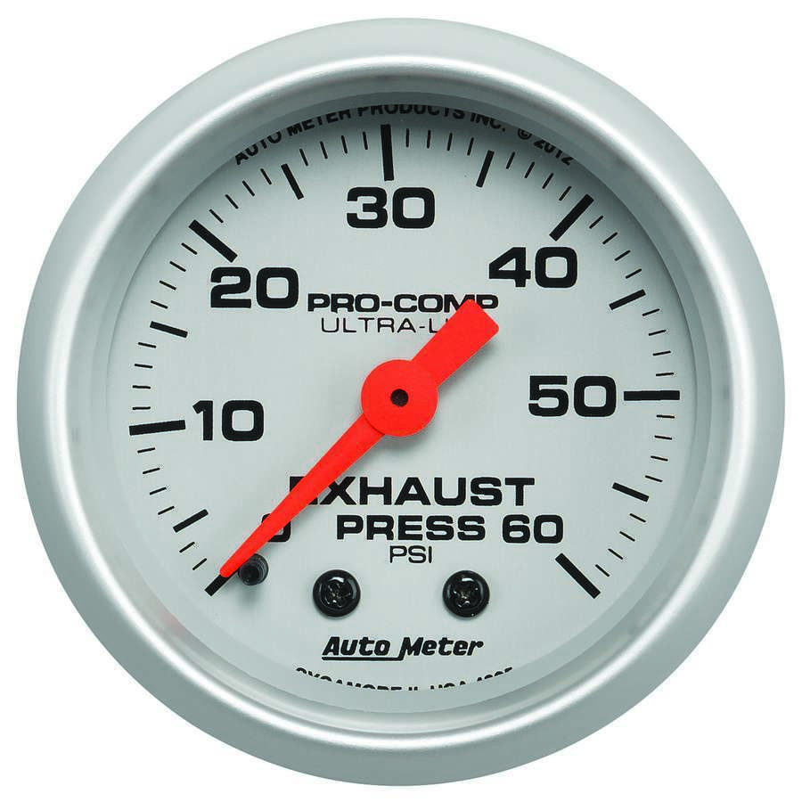 AutoMeter Ultra-Lite 2-1/16in. 100PSI Exhaust Pressure Digital Stepper Motor Gauge thumbnail 7