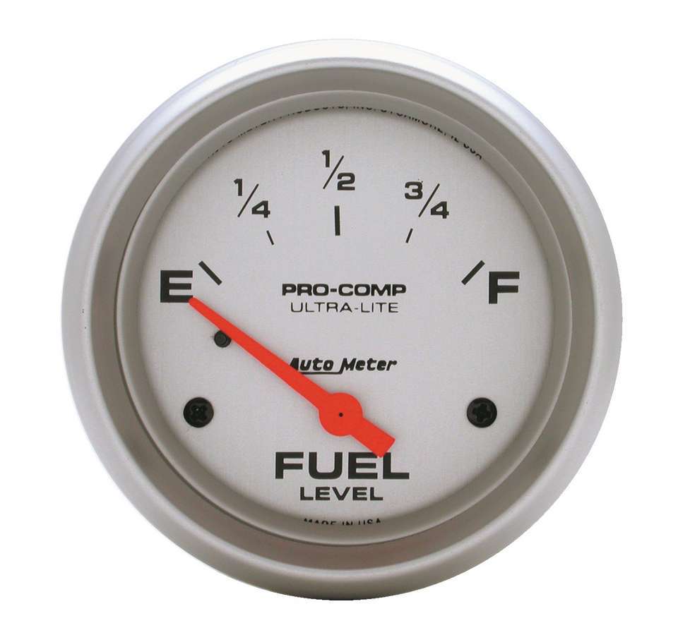 Auto Meter 4417 Fuel Level Gauge, UltraLite, 030 ohm, Elec
