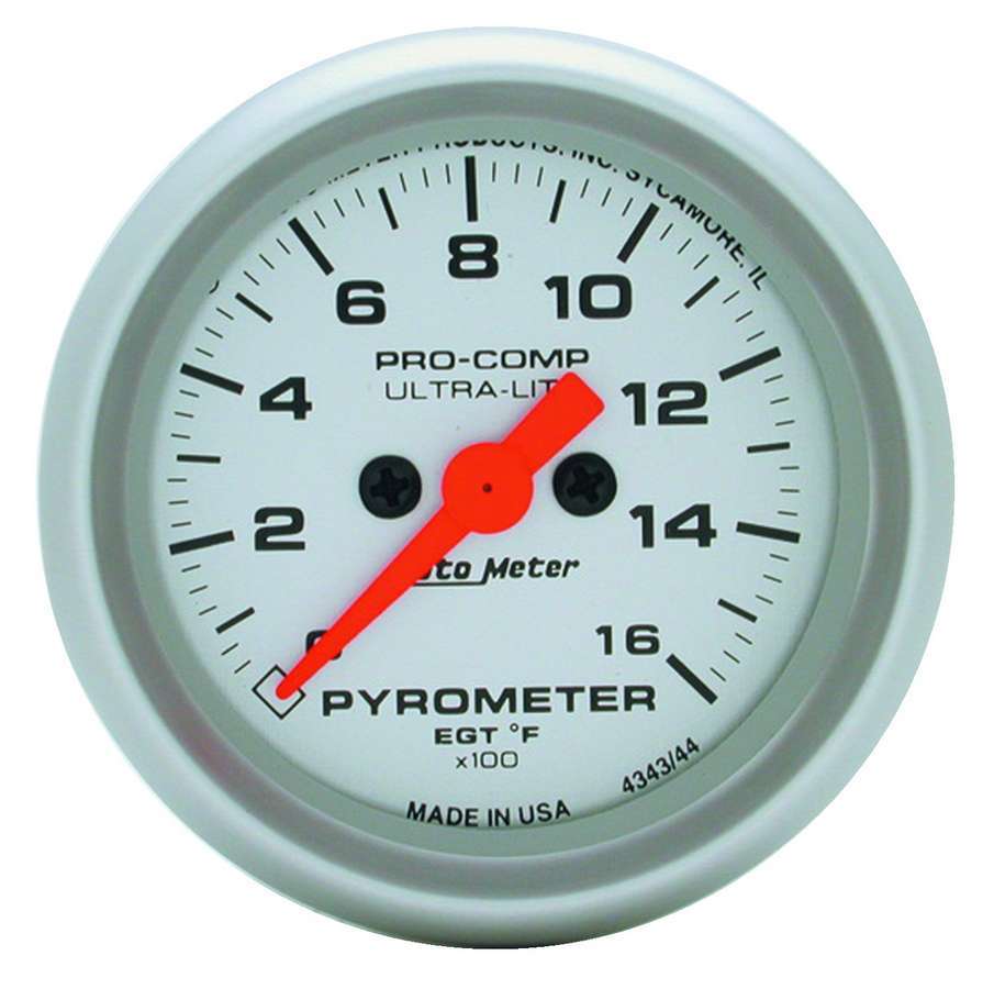 Autometer Ultra-Lite 60mm 0-1600 Deg F Digital Stepper Motor Electronic EGT Gauge thumbnail 8