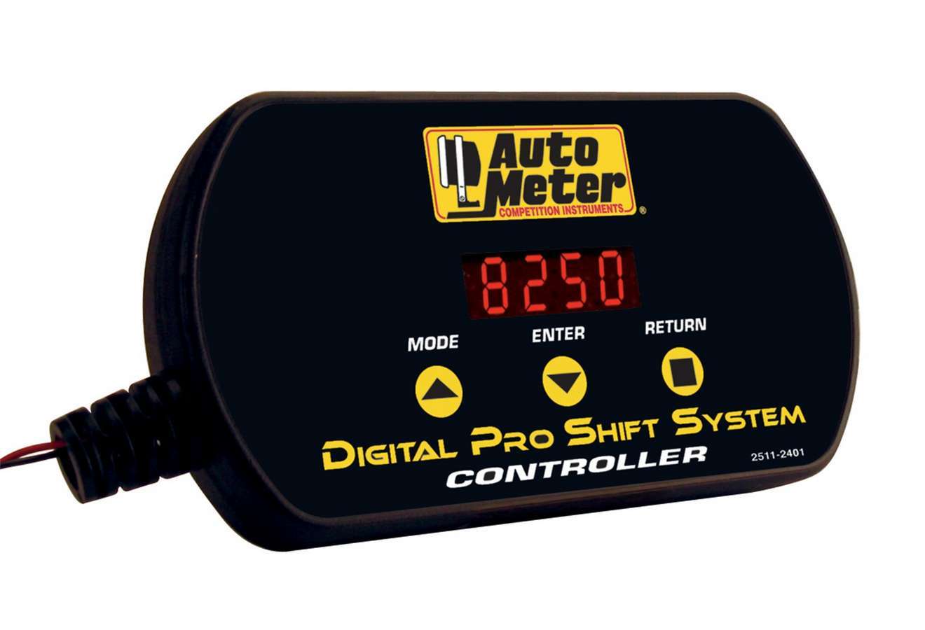 Auto Meter 5312 Shift Light Controller, Digital Pro Shift System, Level 1, 1 Shift Point, Digital Display, 4-12 Cylinder, Each