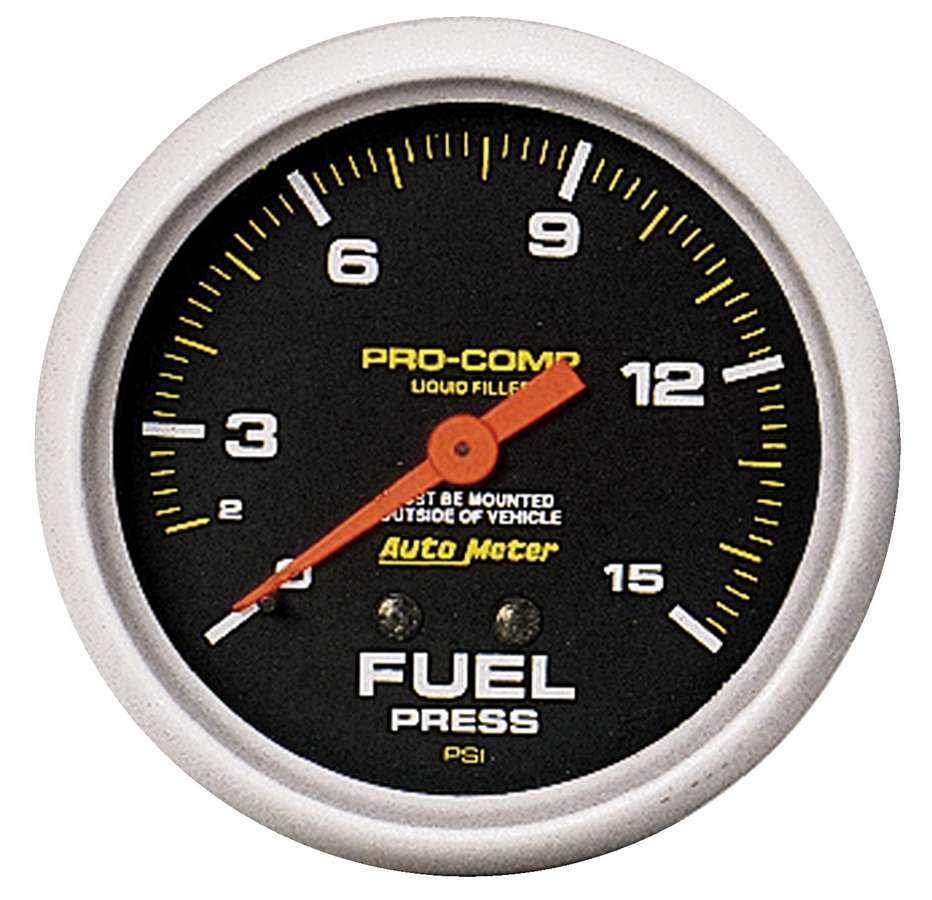 0-15 Fuel Pressure Gauge 