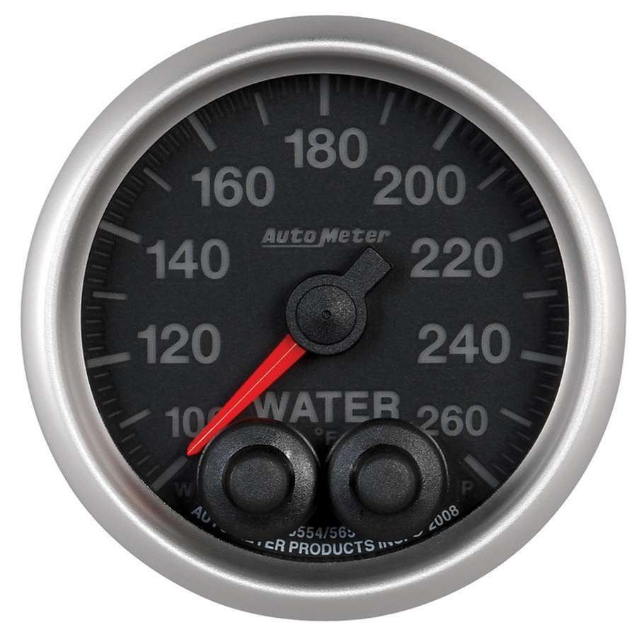 Auto Meter 5654 Water Temperature Gauge, Elite Series, 1002