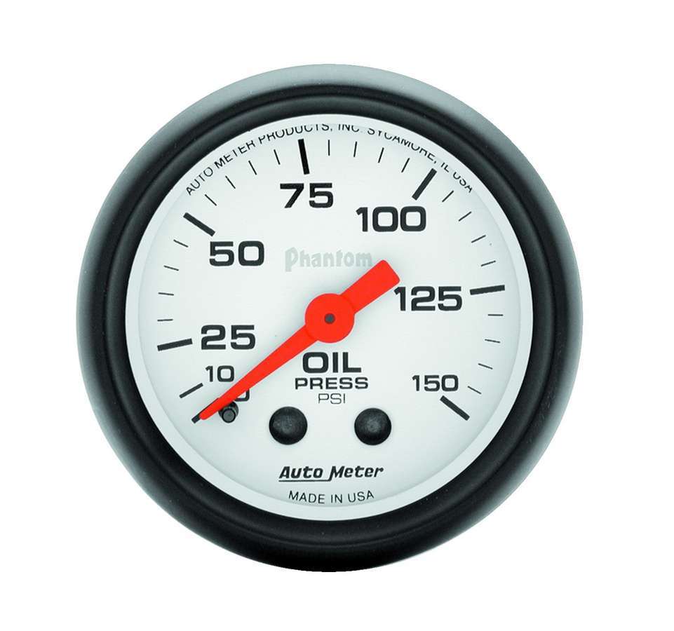 Oil Pressure and Temperature Gauges