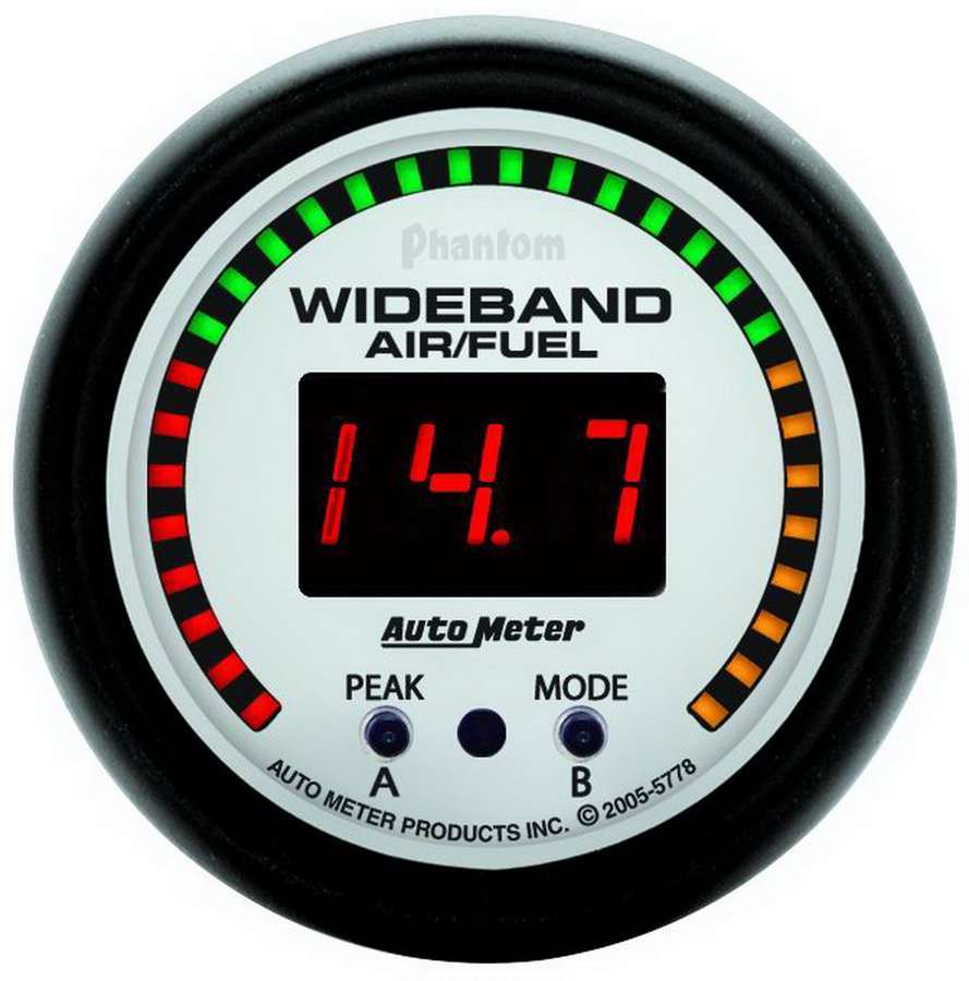 AutoMeter 4379 Air-Fuel Ratio Gauge, Ultra-Lite, Wideband, 1