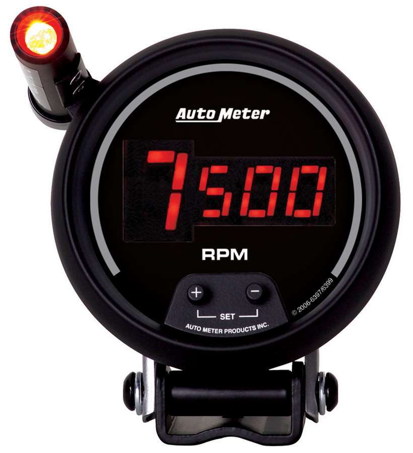 LONGACRE ACCUTECH DIGITAL TACHOMETER MEMORY 10,000 RPM RECALL #52-44391 LITE