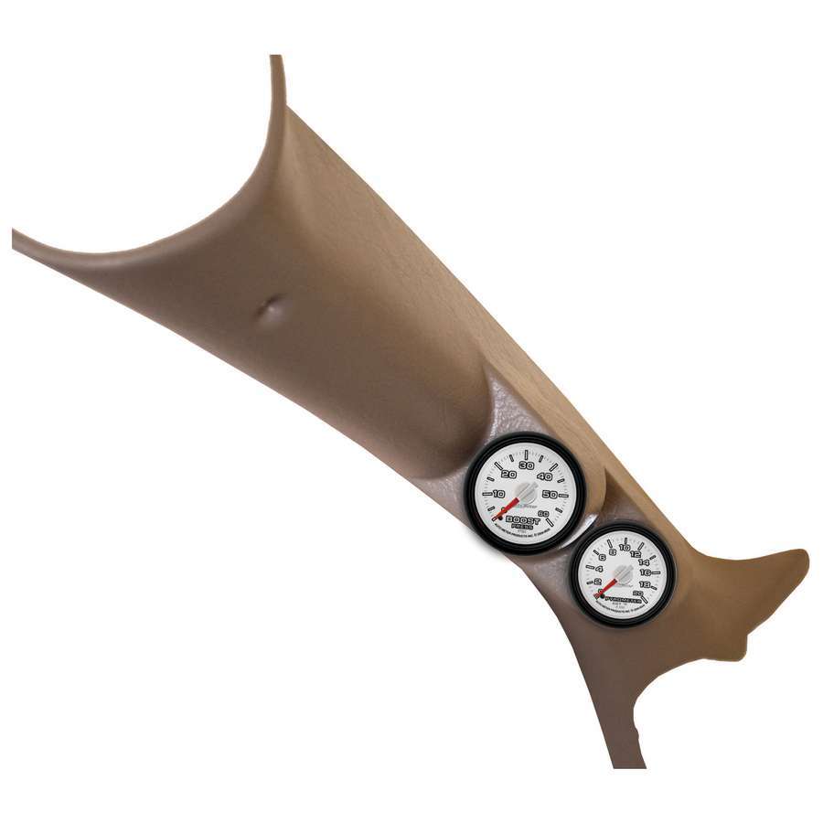 Auto Meter 10100 Gauge Works Dual Gauge Pod