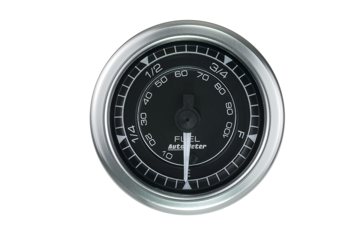 AutoMeter 8110 Fuel Level Gauge, Chrono Series, 0280 ohm, E